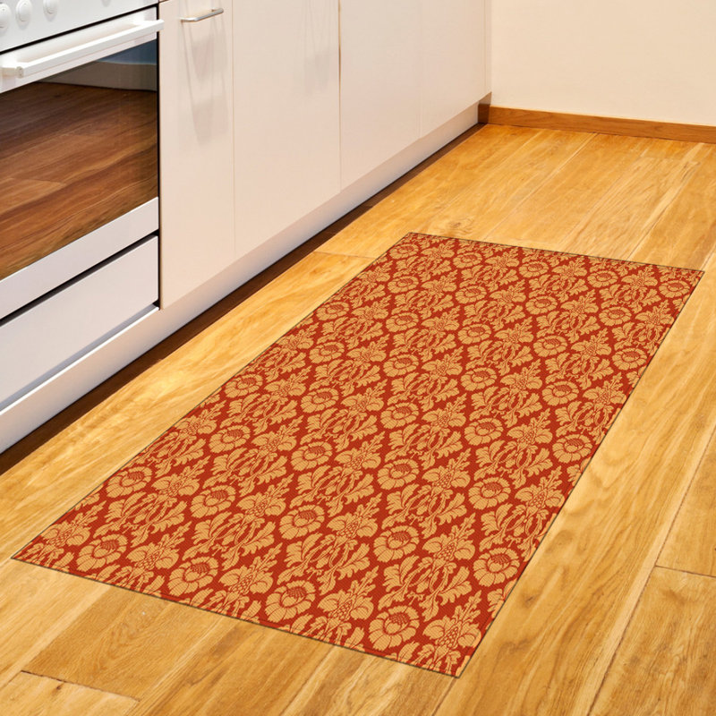 Antique High Density Long Fiber Poly Threads Decorative Area Rug Carpet, Rectangle 2'7" x 5'