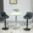 Andren Galvanized Steel Bar Table