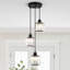 Stacyann 3 - Light Dimmable Round Crystal Chandelier with Crystal Lampshade, Dining Room Light Fixture Over Table with Adjustable Height-2137112429