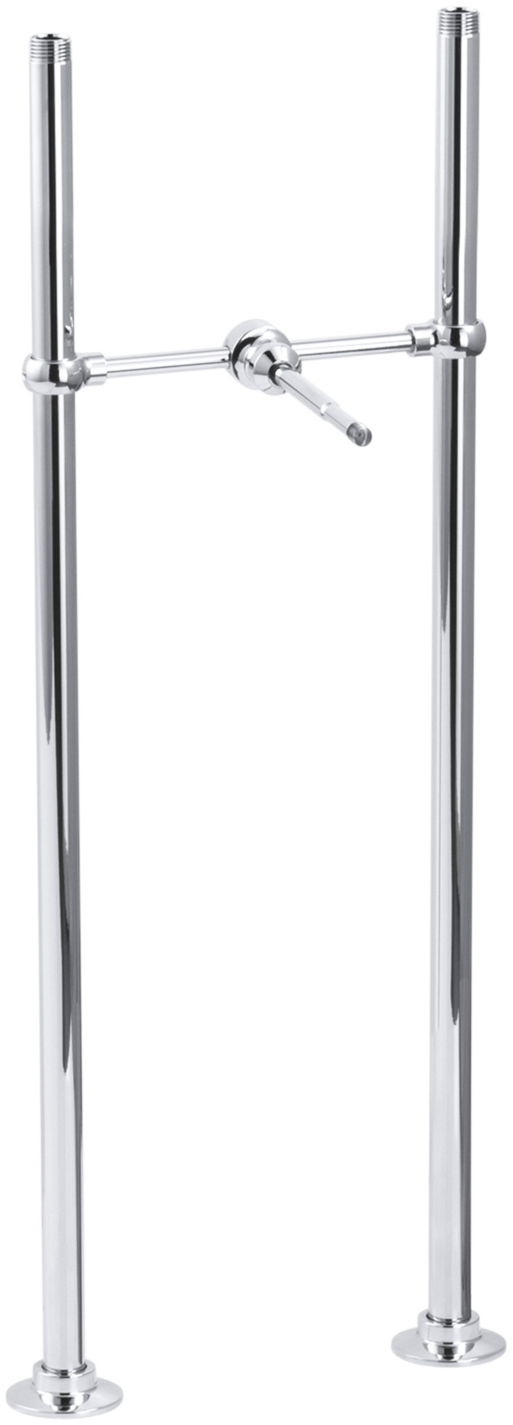 Kohler Antique Riser Tubes and Cross Connection, Long | Wayfair