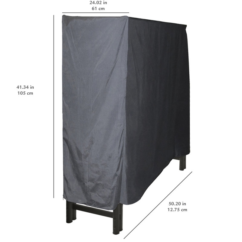 Pleasant Hearth 24'' W x 49'' D Log Rack Cover