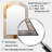 Beige Grey Geometric Collage II - Abstract Collages Arch Decorative Mirror, Modern Asymmetrical Large Wall Mirror, Printed Metal Art-1691156316