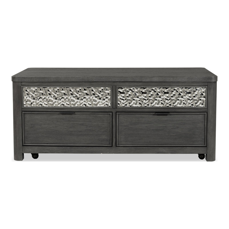 Doloros Lift-Top Coffee Table with Wheels