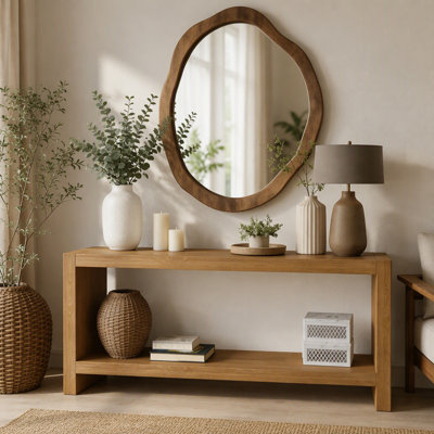 2-Tier Console Table Sofa Table