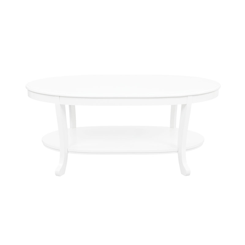 Traditional 4 Leg Coffee Table with Storage