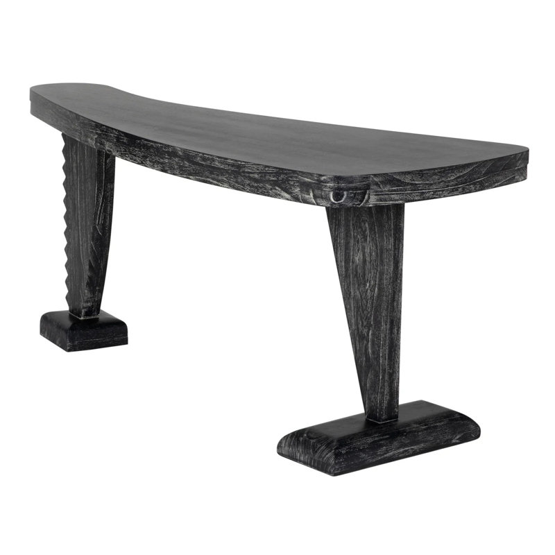Zigmund Solid Wood Writing Desk