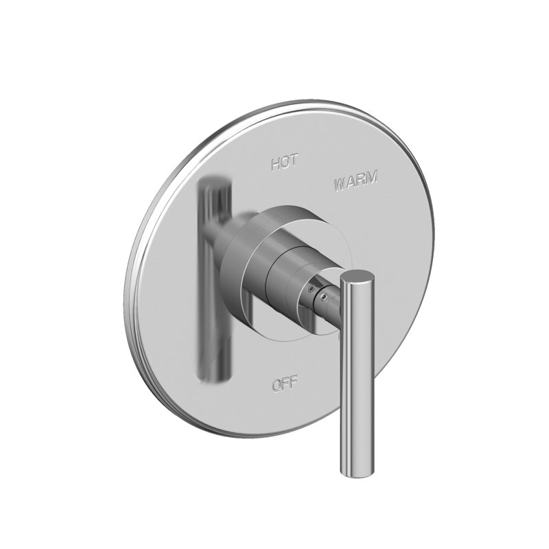 Balanced Pressure Shower Trim Plate With Handle. Less Showerhead, Arm And Flange.