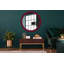 Huldar Glass Flat Wall Mirror