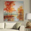 «Autumn's Grace I», reproduction de peinture à l'huile sur toile tendue-1963304259