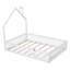 Lit plateforme moderne avec barrière de sécurité-702497514