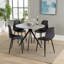 Aspen 5-Piece Casual Dining Set - Spacious Round Table & 4 Curved Plastic Chairs-105509825-124157413