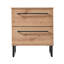 Nuvraj 61cm W Bilaminate Chipboard Bedside Table