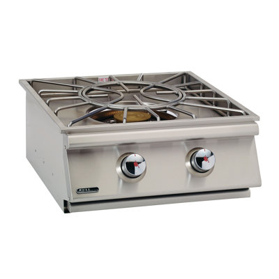 Brûleur alimenté au gaz naturel en acier inoxydable Bull Outdoor Products