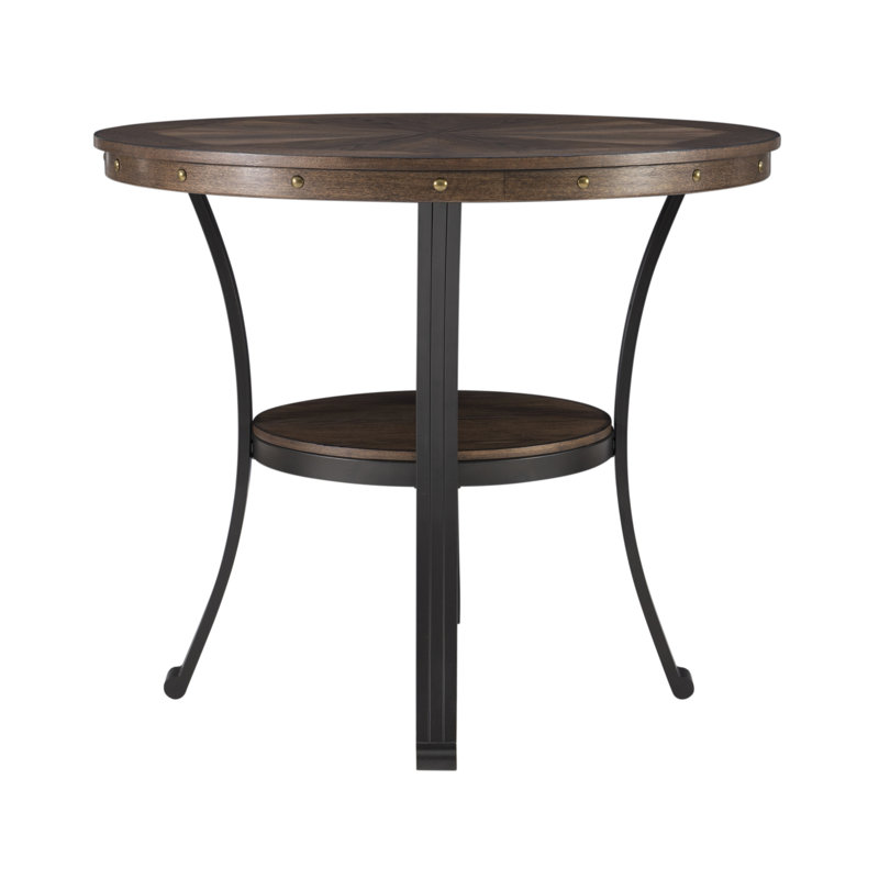 Table de bout Roni Archstone, Plateau chêne / base noire