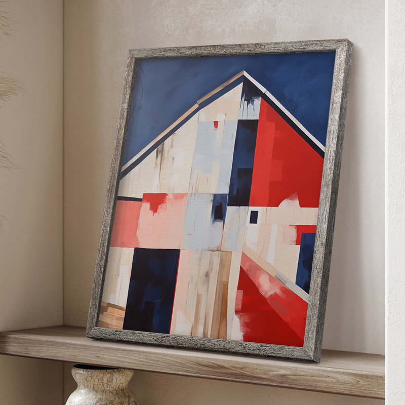 «LANDSCAPES Series Cxxxi», reproduction encadrée - bois massif, H 11 po x l 9 po
