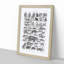 Study of Mammals LII by Oliver Goldsmith - Framed Print-55730286-55730296