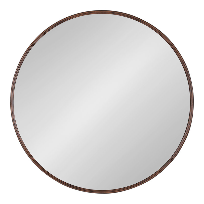 Miroir d'appoint Minuet, 30 po x 30 po, Bronze