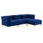Ardent 4-Piece Performance Velvet Sectional Sofa-864417143