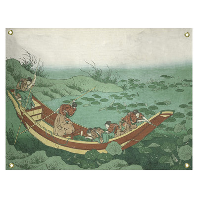 Tapisserie murale « Boat Under the Lily »