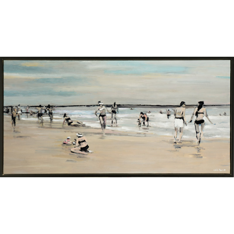 "Étude de vacances" par Edith Parker, reproduction d'art sur toile