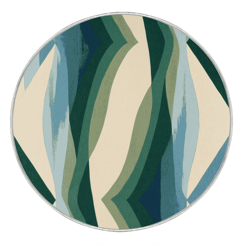 Lunar Canopy Rug, Round 6'