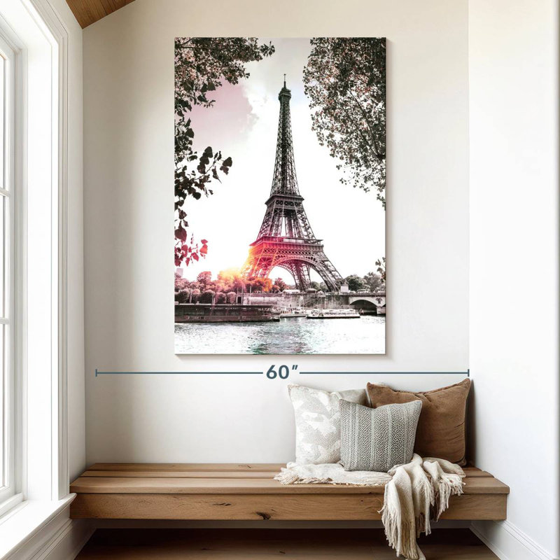 Aime Eiffel Tower Sun Pop, 51" H x 34" W