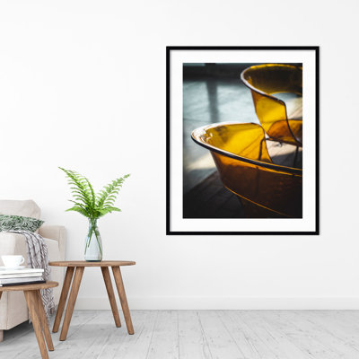 Chaises I - photographie avec cadre photo