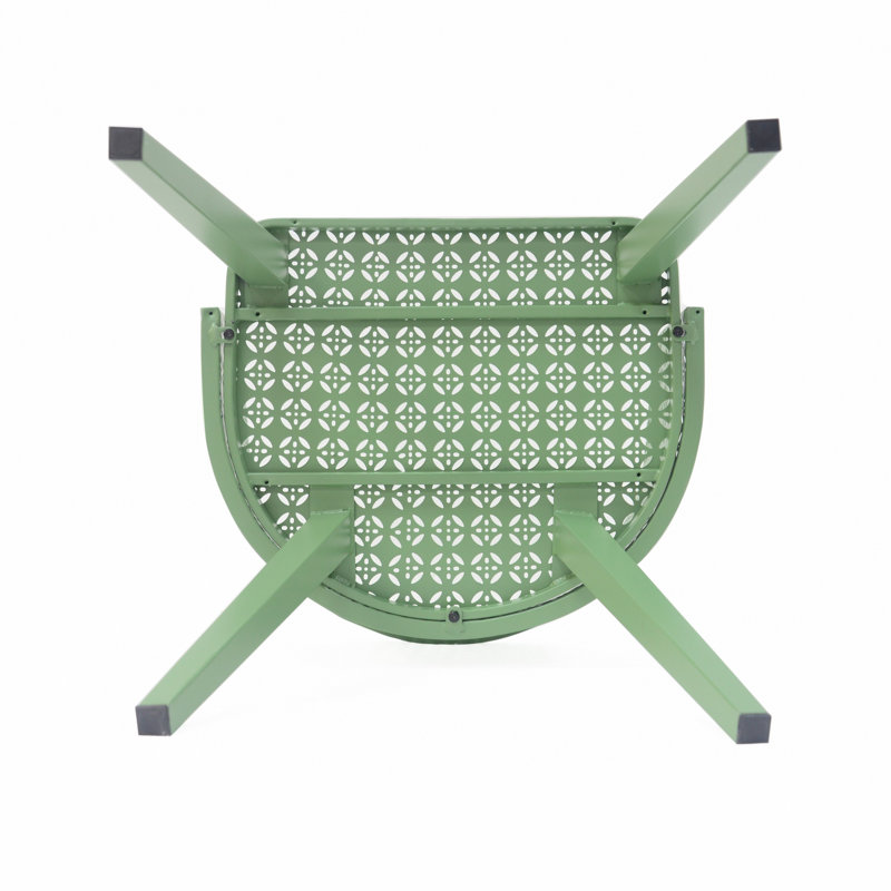Ensemble de 2 chaises d'extérieur pour l'extérieur, Vert
