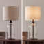 Lampe de table claire 22 po Batty