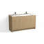 Mesa 60" W Freestanding Double Bathroom Vanity -1602239265-1602239272-1602239277