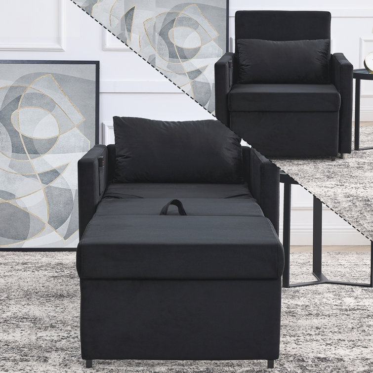 Latitude Run® Hamayak Sofa Bed Chair-2-In-1 Convertible Chair Bed