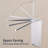 Wall Mounted Tripod Drying Rack - Over The Door Design, Foldable