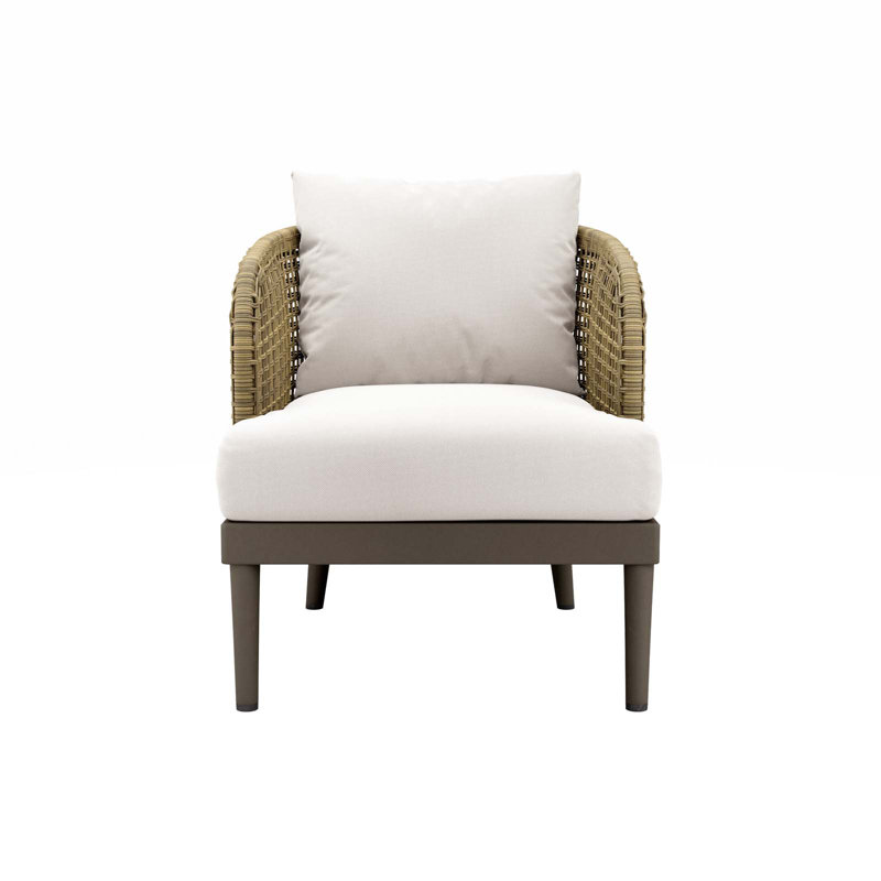 Fauteuil d'extérieur Modway Meadow, Blanc