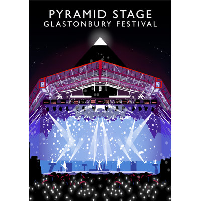 Pyramid Stage by Richard O'Neil - Print