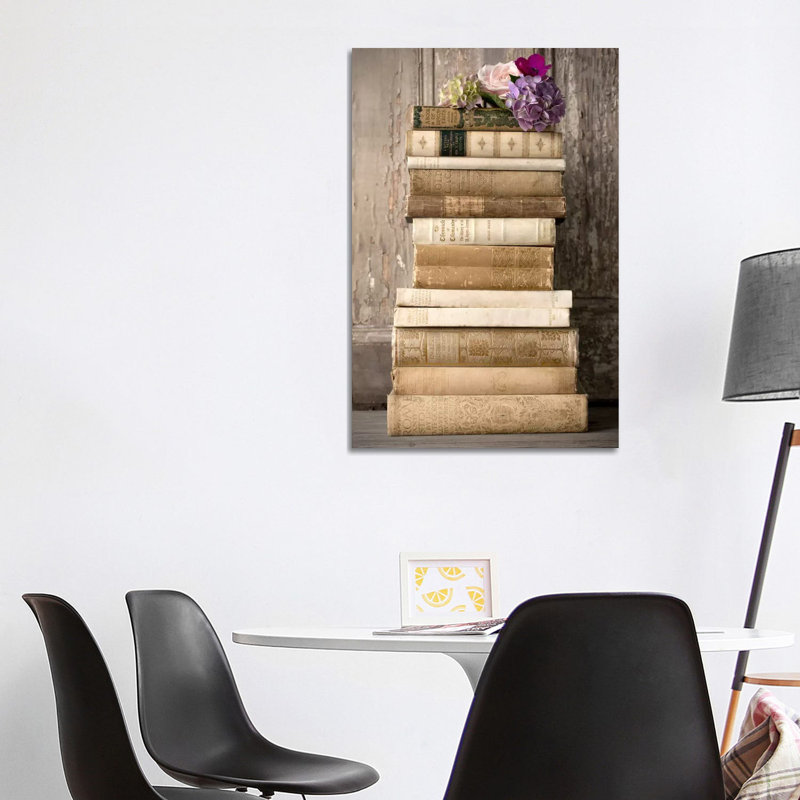 Books II by Symposium Design - Wrapped Canvas Print, 101.6 cm H x 66.04 cm W x 3.175 cm D