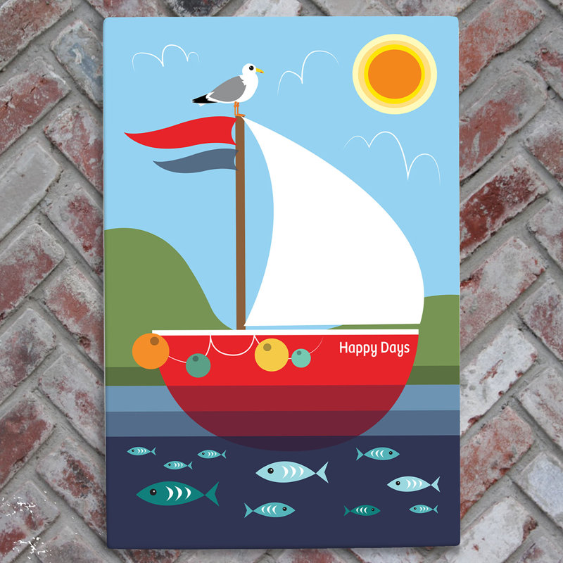 Katie Pearson Nautical & Beach Wall Decor on Ceramic