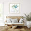 «Eucalyptus Vase Navy I» par Cynthia Coulter, reproduction d'art sur bois encadrée-1081597039