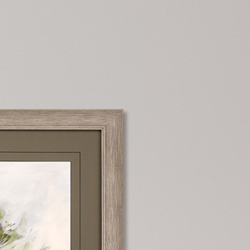 « feuilles d’un cadre de 2 », peinture sur papier