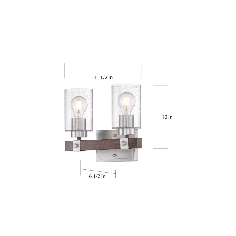 Louque 2 - Light Dimmable Vanity Light