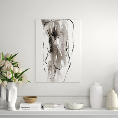 Delicate Motion II by FORM Design Studio - Painting on Canvas