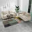 Merissa 58'' Velvet Square Arm Sofa Loveseat-2096842115