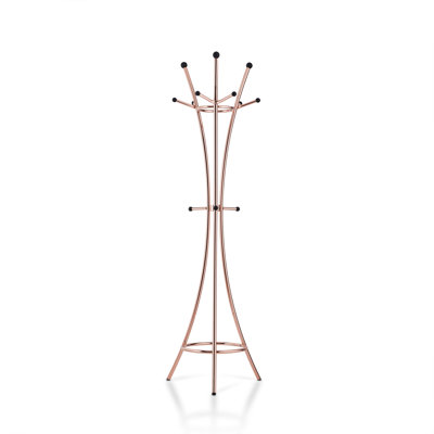 Freestanding 10 - Hook Coat Rack
