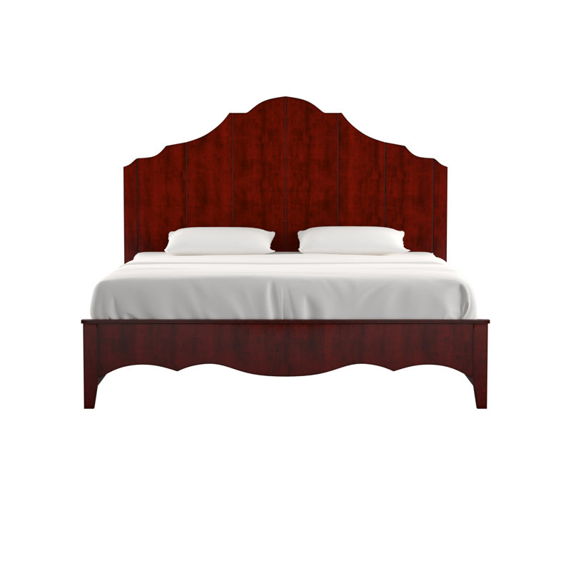 Woodside Solid Wood Slat Storage Bed, Gray, King