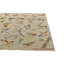 Tapis crème carré 6 pi