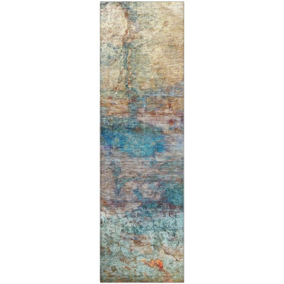 Premium Machine Washable Mayfield AMF2100 Abstract Rug