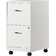 Adelmis 14.25'' Wide 2 -Drawer Mobile Steel File Cabinet