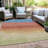 Machine Washable Indoor/Outdoor Xhevrie Coral Rug-606389809