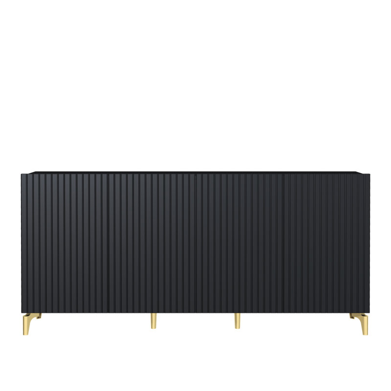 70.9'' Sideboard, Black