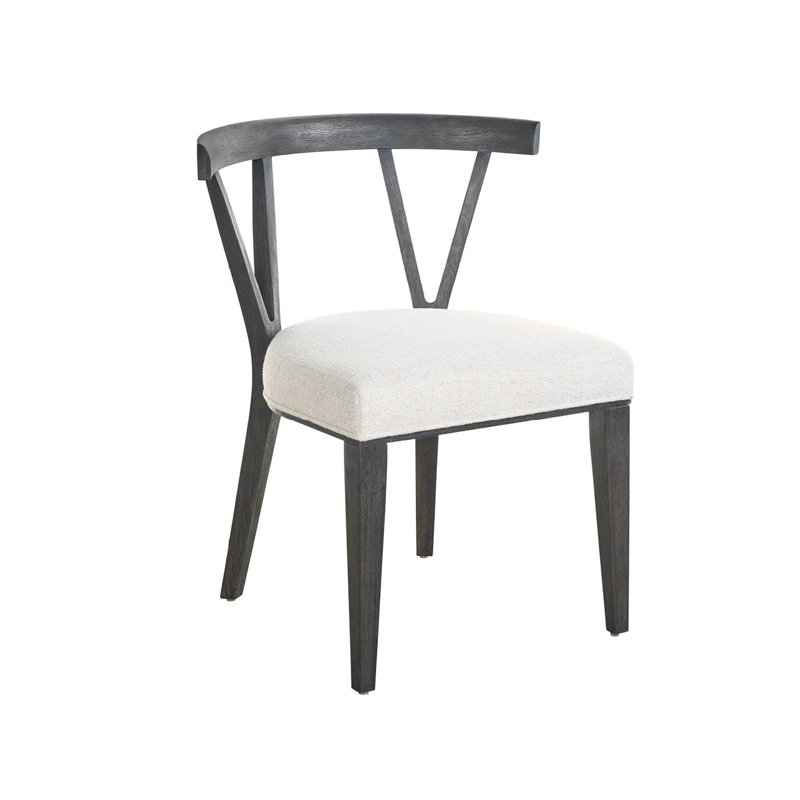 Dwell Upholstered Dining Chair, Black