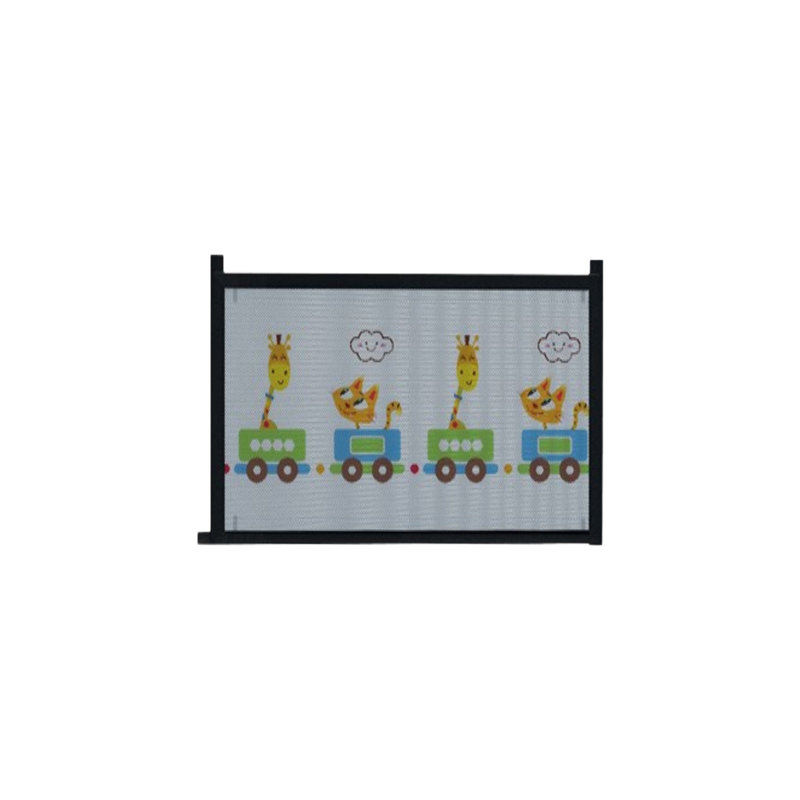 Retractable No-Drill Pet Gate, 35.04x33.46 inches, Yellow, Yellow